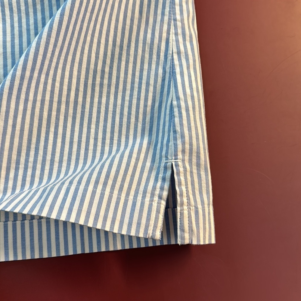 Vineyard Vines Striped Embroidered Blouseπ - Picture 13 of 15
